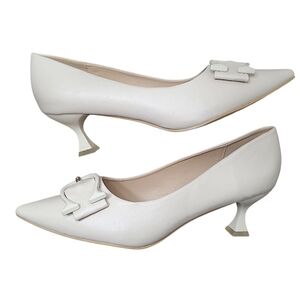C.Paravano C Buckle Pointed Toe Pumps (Olivia) Size 42 EU/ 11 US